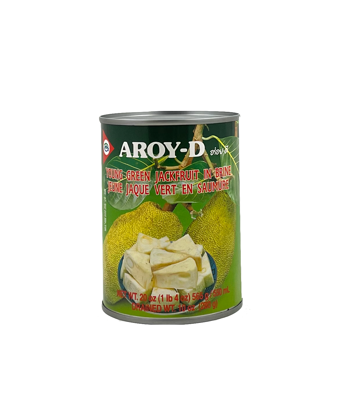 Yung Green Jackfruit In Brine 280g Aroy-D Thailand