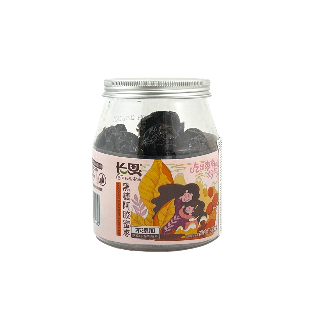  Jujubär Honung svart socker 280g - Chang Si Kina