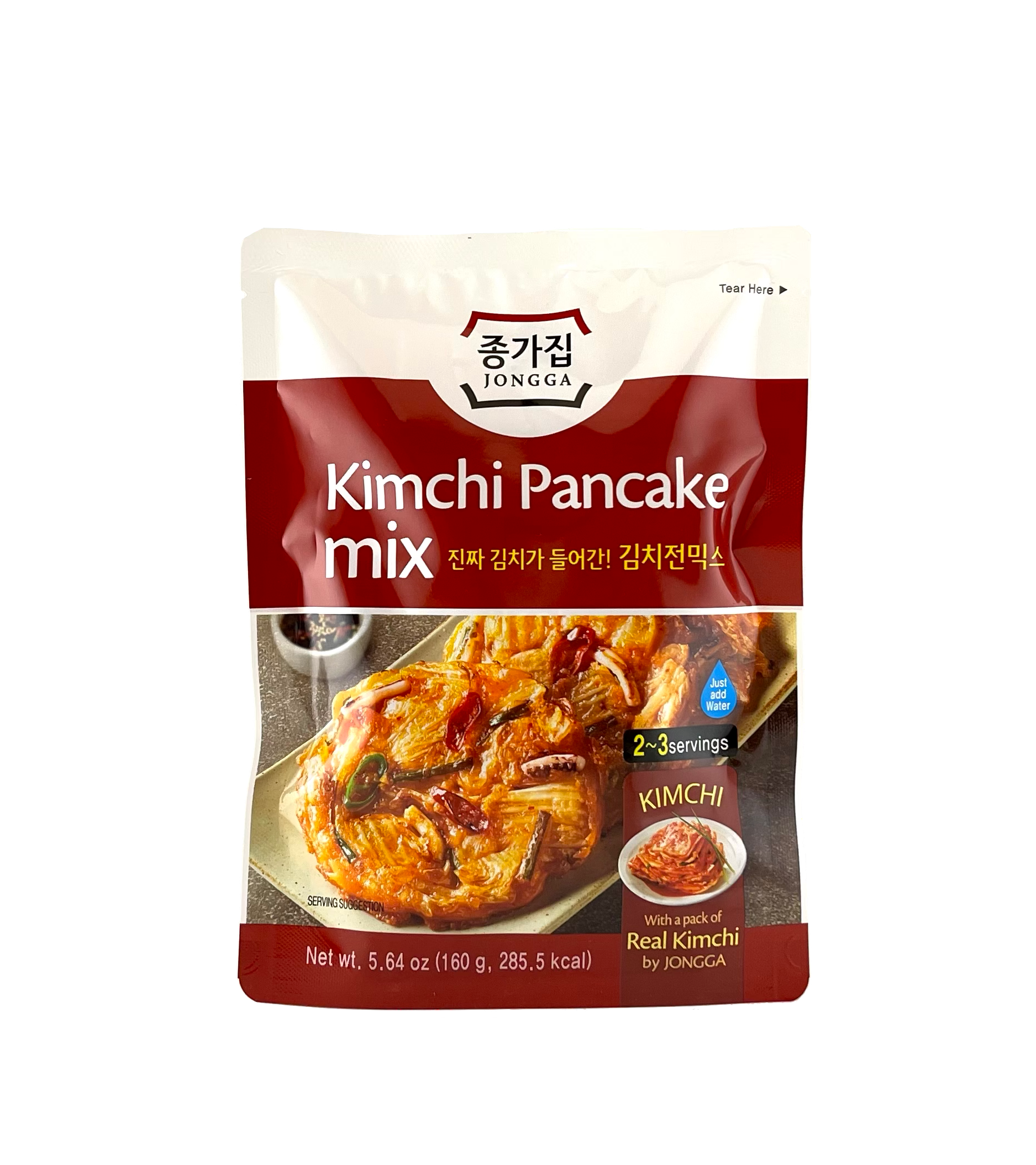 Snabb Kimchi Pannkaka Mix 160g Chongga Korea