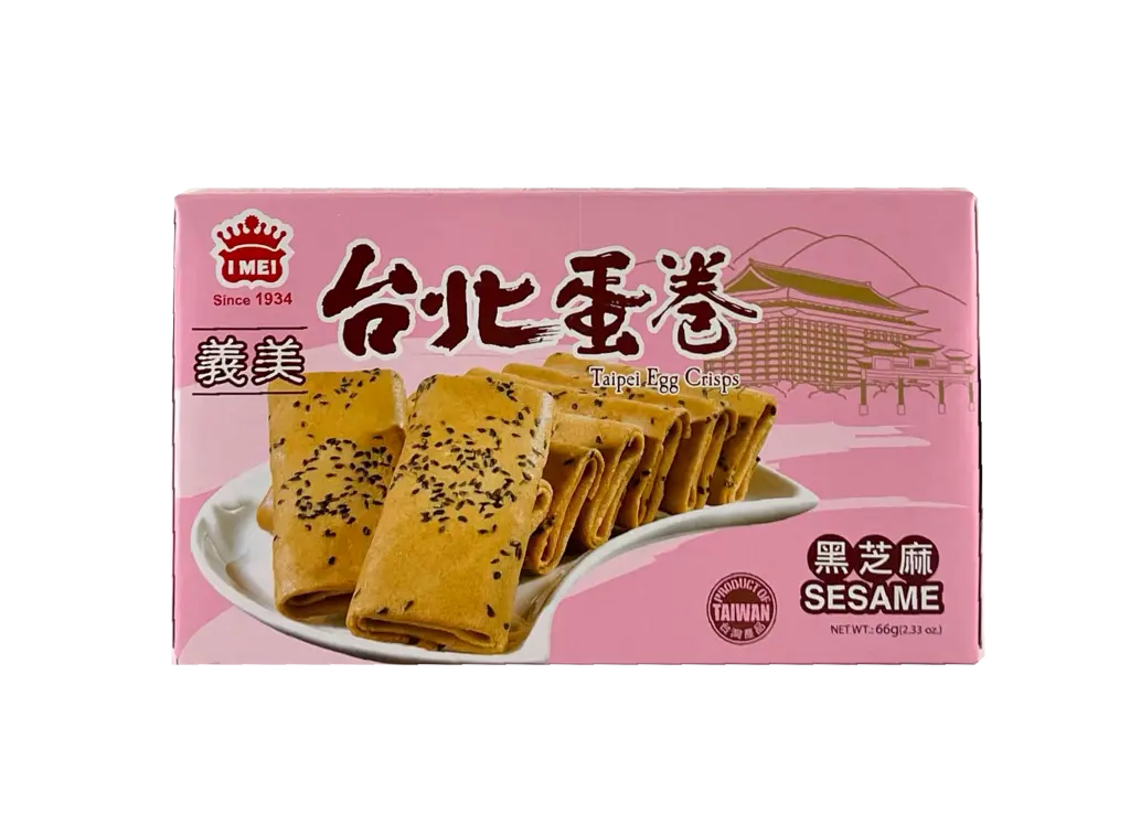 Egg Crisps With Sesame 66g I Mei Taiwan