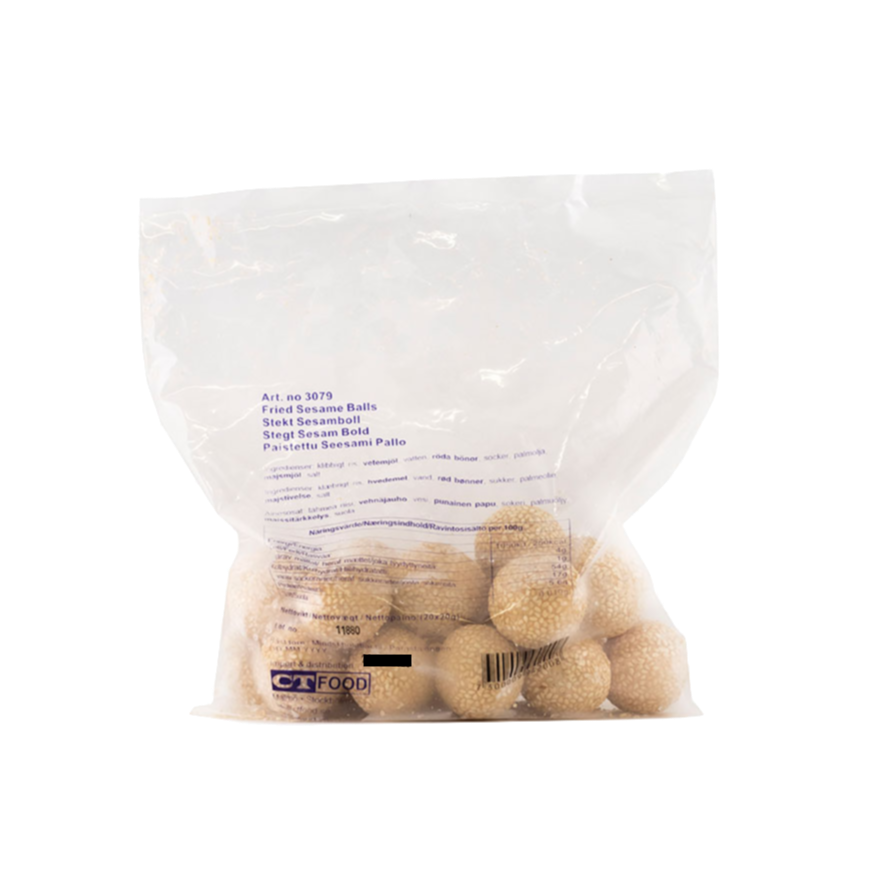 Sesameballs with Red Beanspaste Frozen 400g CT China