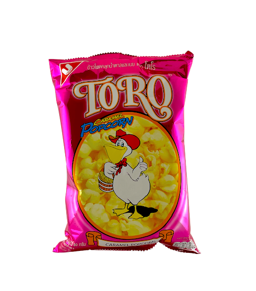 Snacks Popcorn Med Karamellsmak 80g Toro Thailand