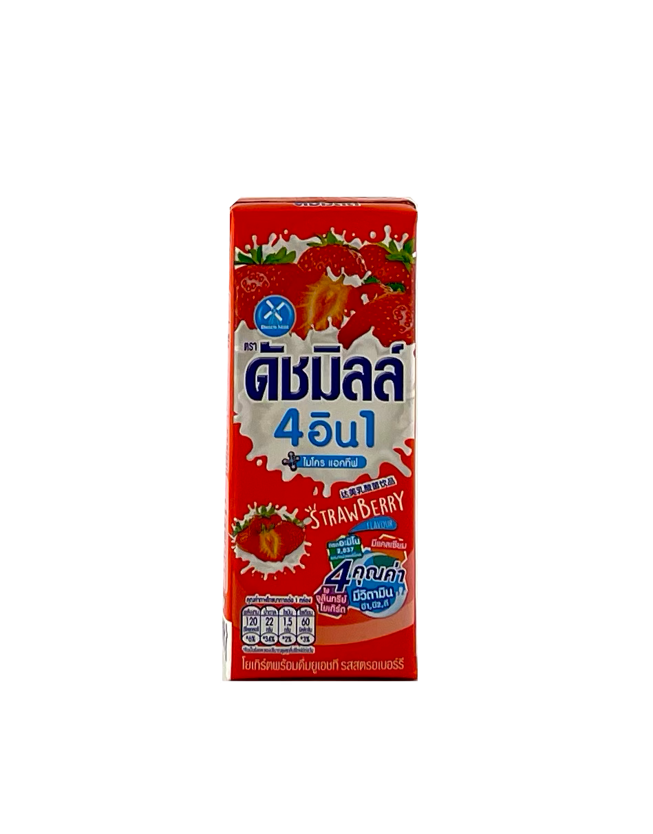 Dryck Yoghurt Jordgubb 180ml Dutch Mill Thailand
