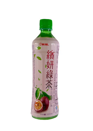 Green Tea Passion Fruit 530ml Chin Chin Taiwan