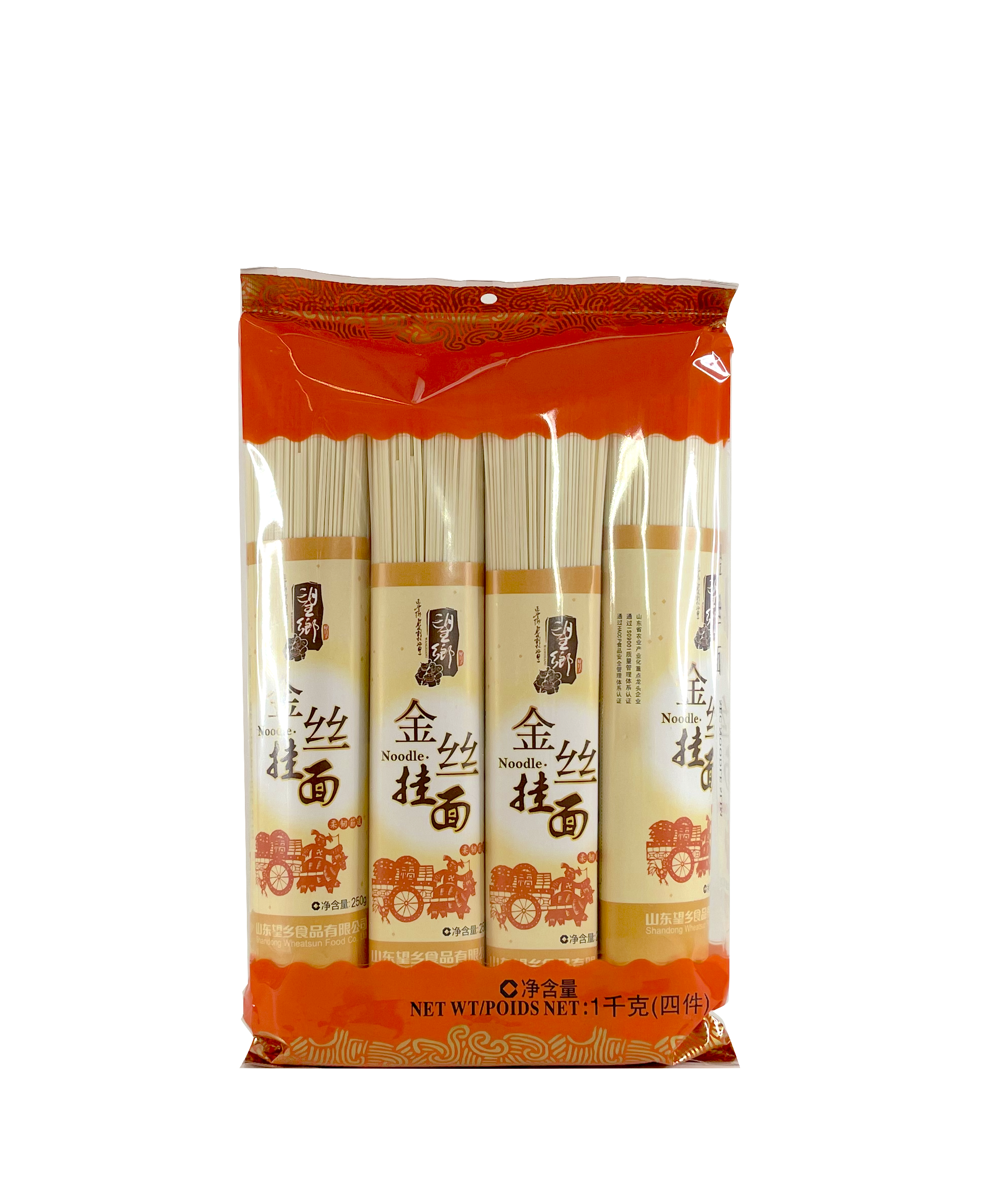 Nudlar Golden Silk 1kg Wheatsun Kina