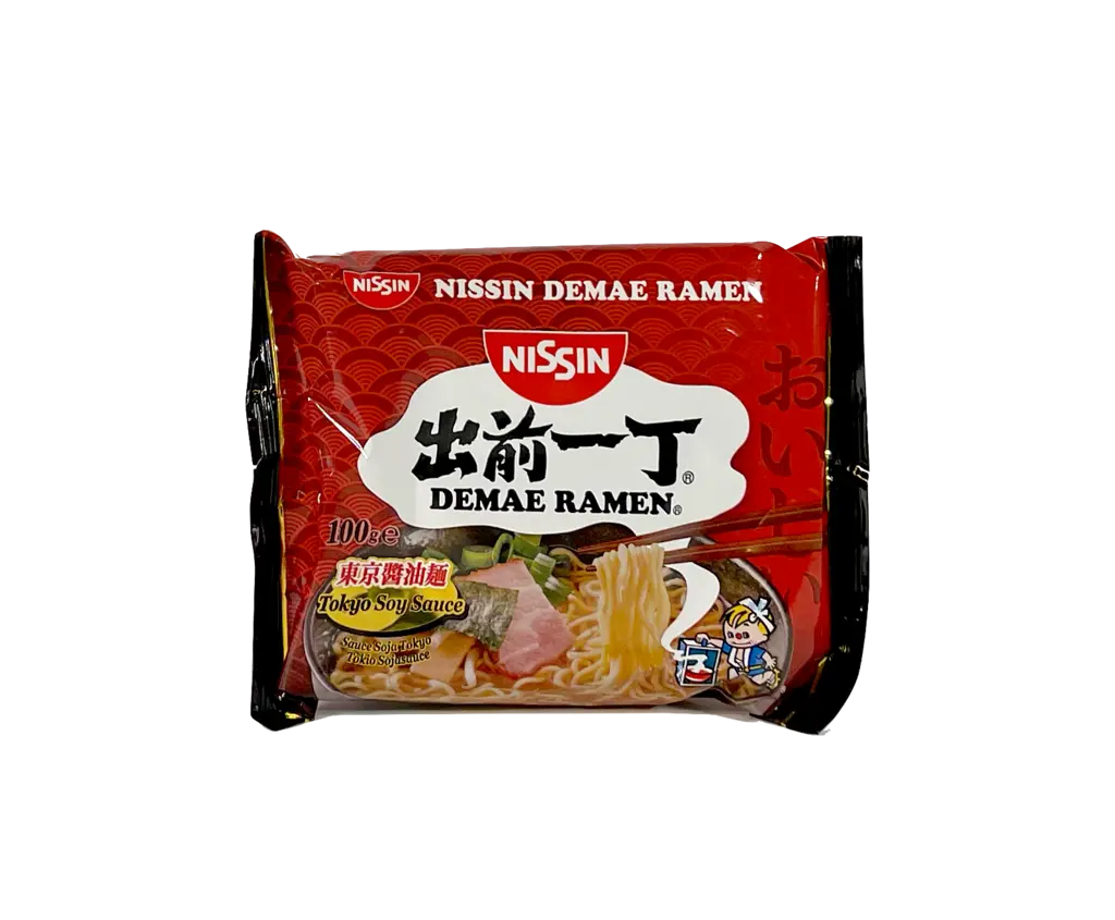 Snabbnudlar Tokyo Sojasmak 100g Nissin Japan
