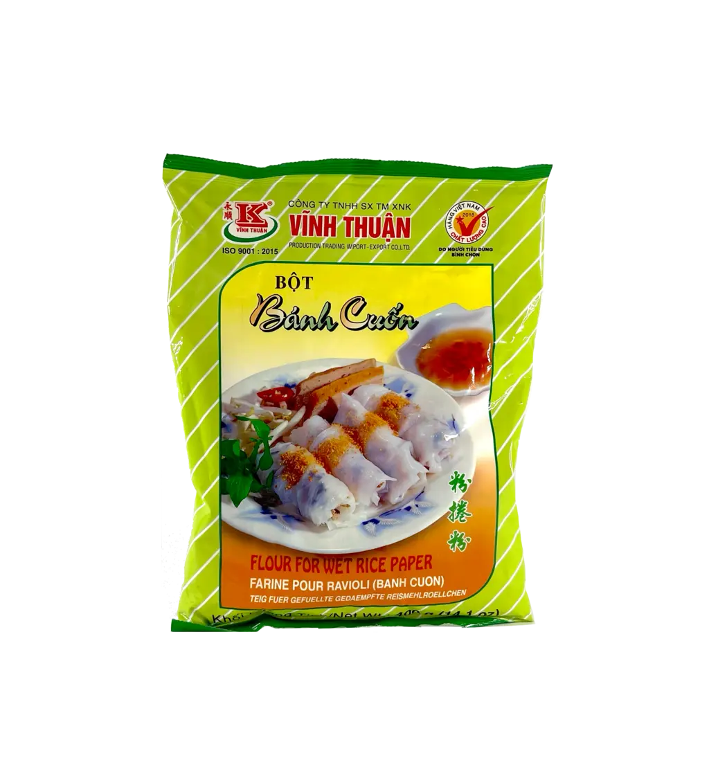 Mjöl för Bánh Cuón/Rispapper 400g - Vinh Thuan Vietnam