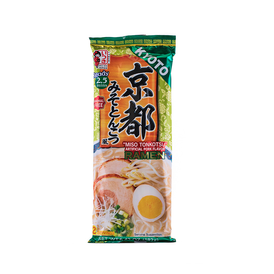 Ramen Noodles Vegan/Miso Tonkotsu Taste JD 182g  Kyoto Japan