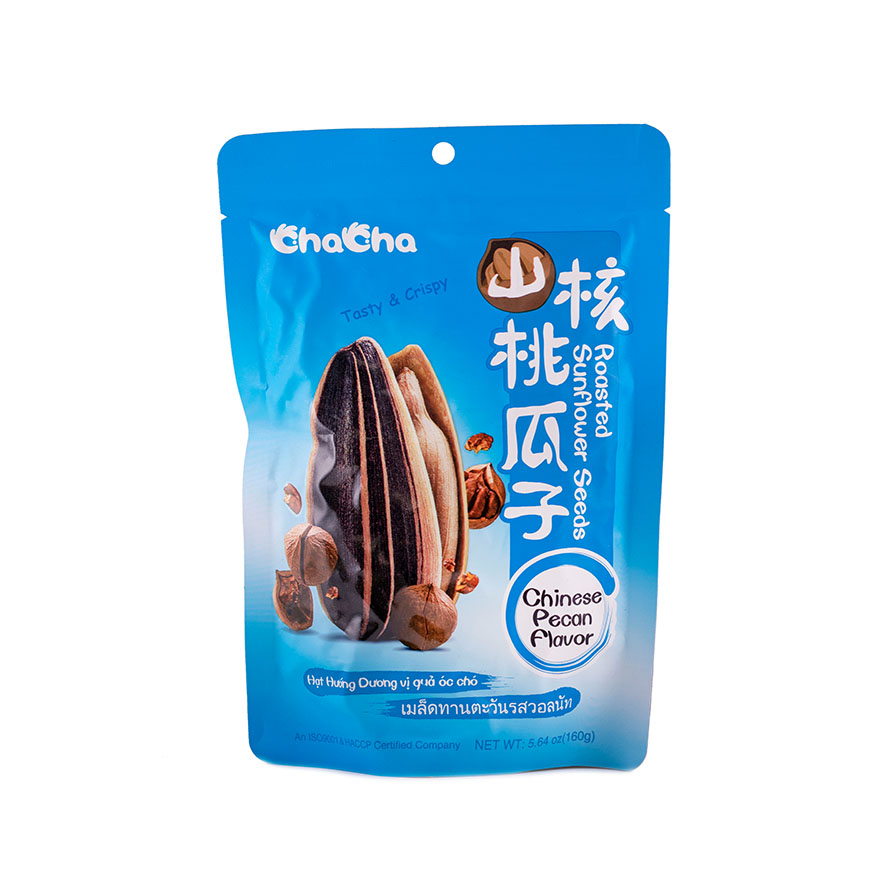 Solrosfrön Valnöt Smak 160g Cha Cha Kina