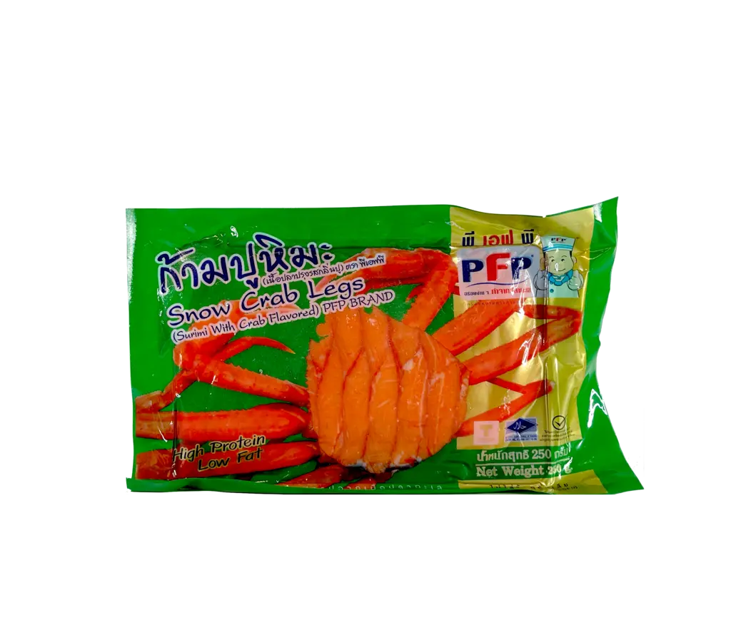 Imitation Snow Crab Meat Frozen 250g PFP Thailand