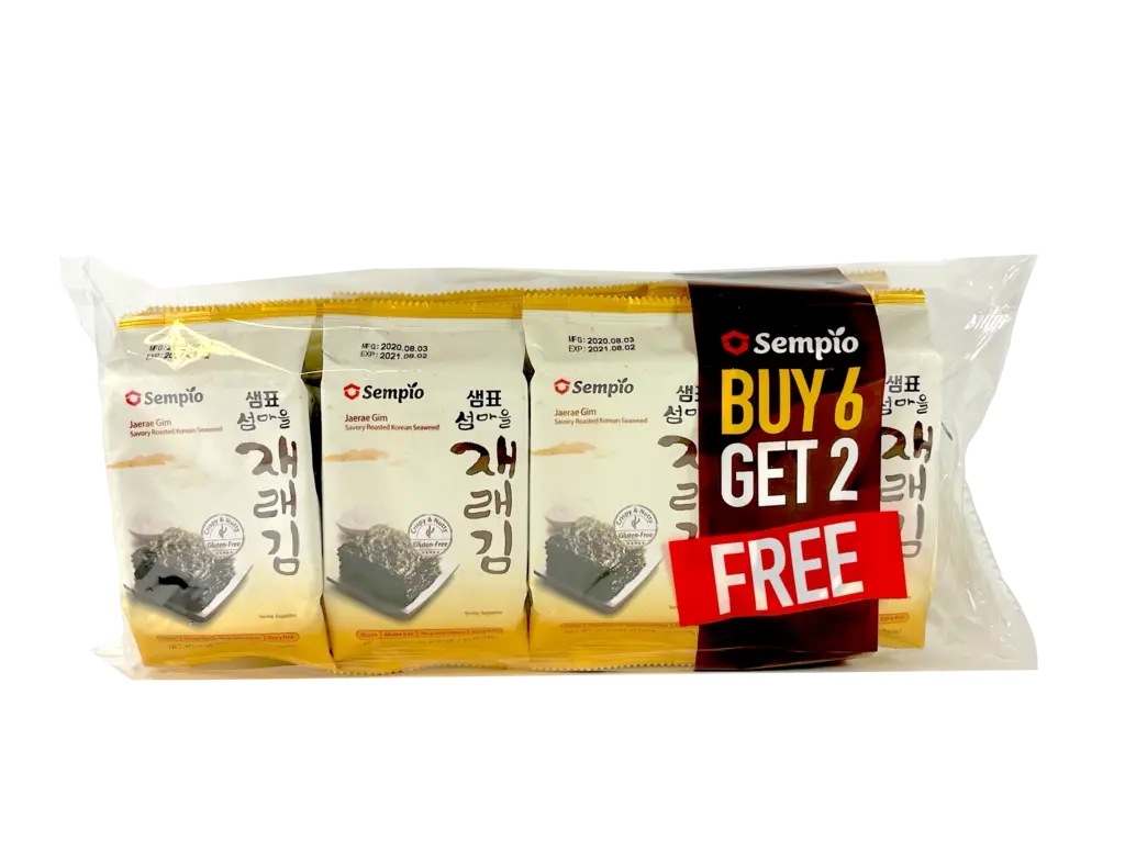 脆皮烤紫菜 5gx8st/组合包 Sempio 韩国