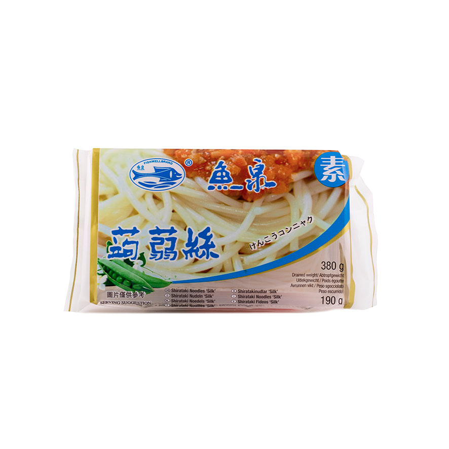 Shirataki Konjac Noodles Silk 380g Yu Quang China