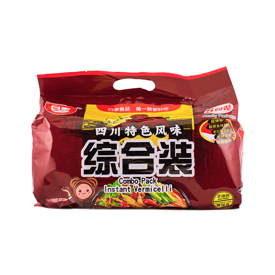 Instant Noodles Combo With Five Flavour 538g BJ China