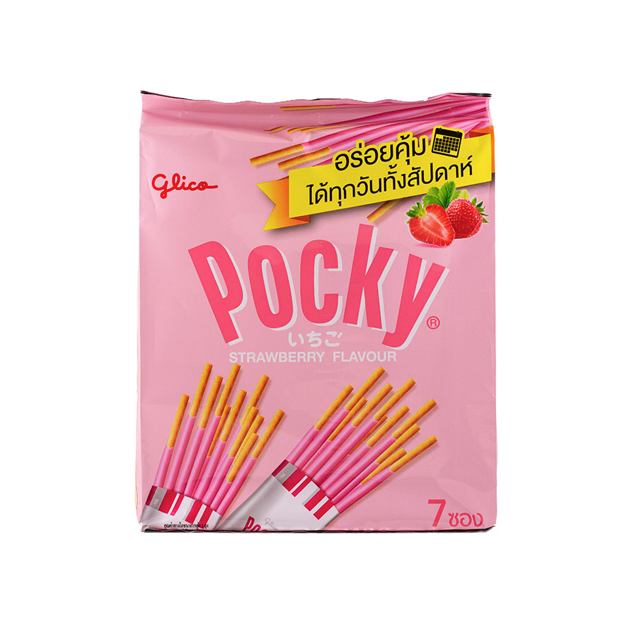 Pocky 草莓口味 家庭号 147g Glico