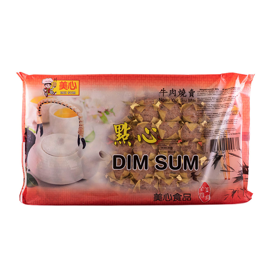 Dumpling/Siu Mai Biff Frozen 960g Mei Sum Netherlands