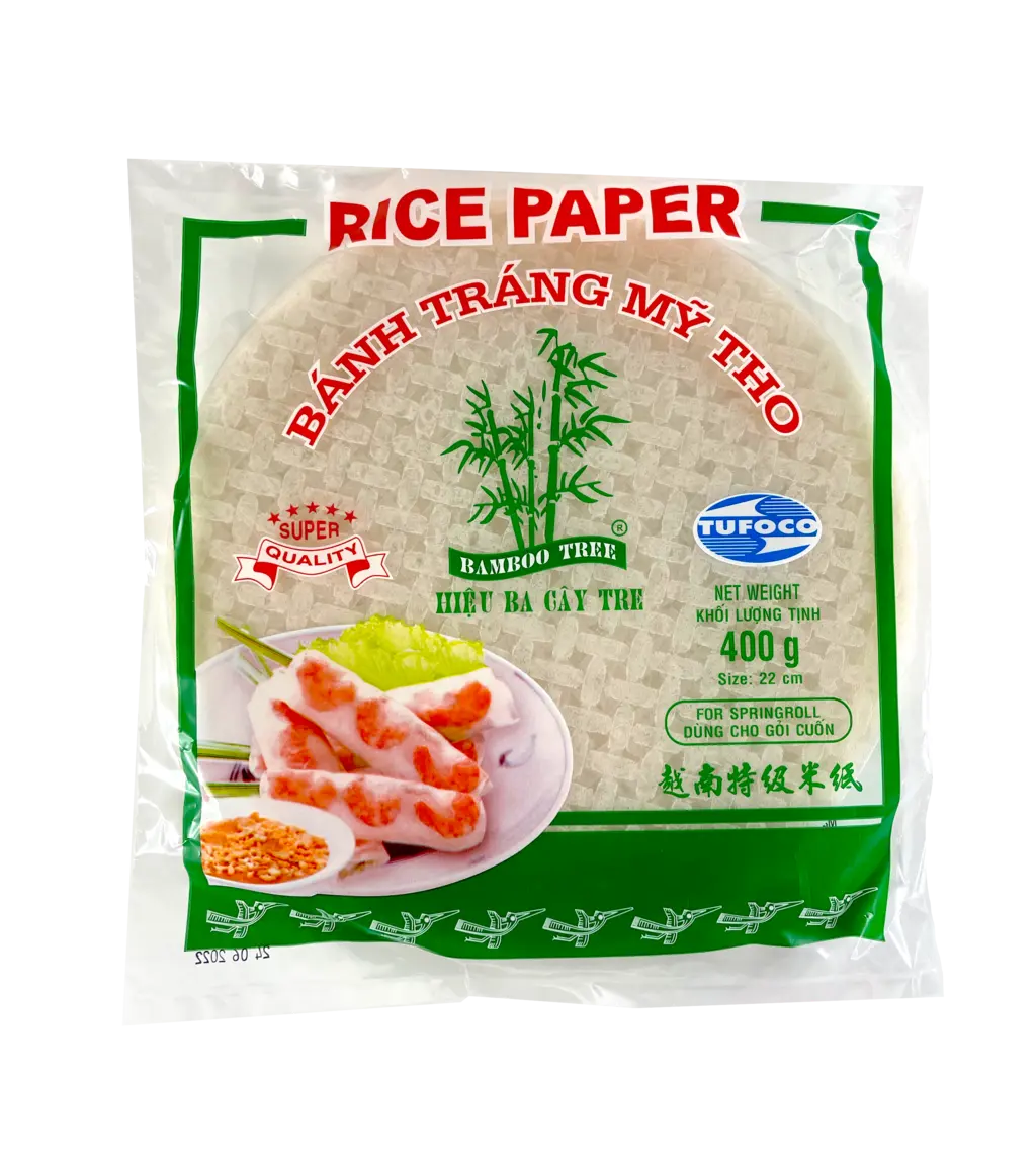 Rispapper Runt 22cm 400g Bamboo Tree Vietnam