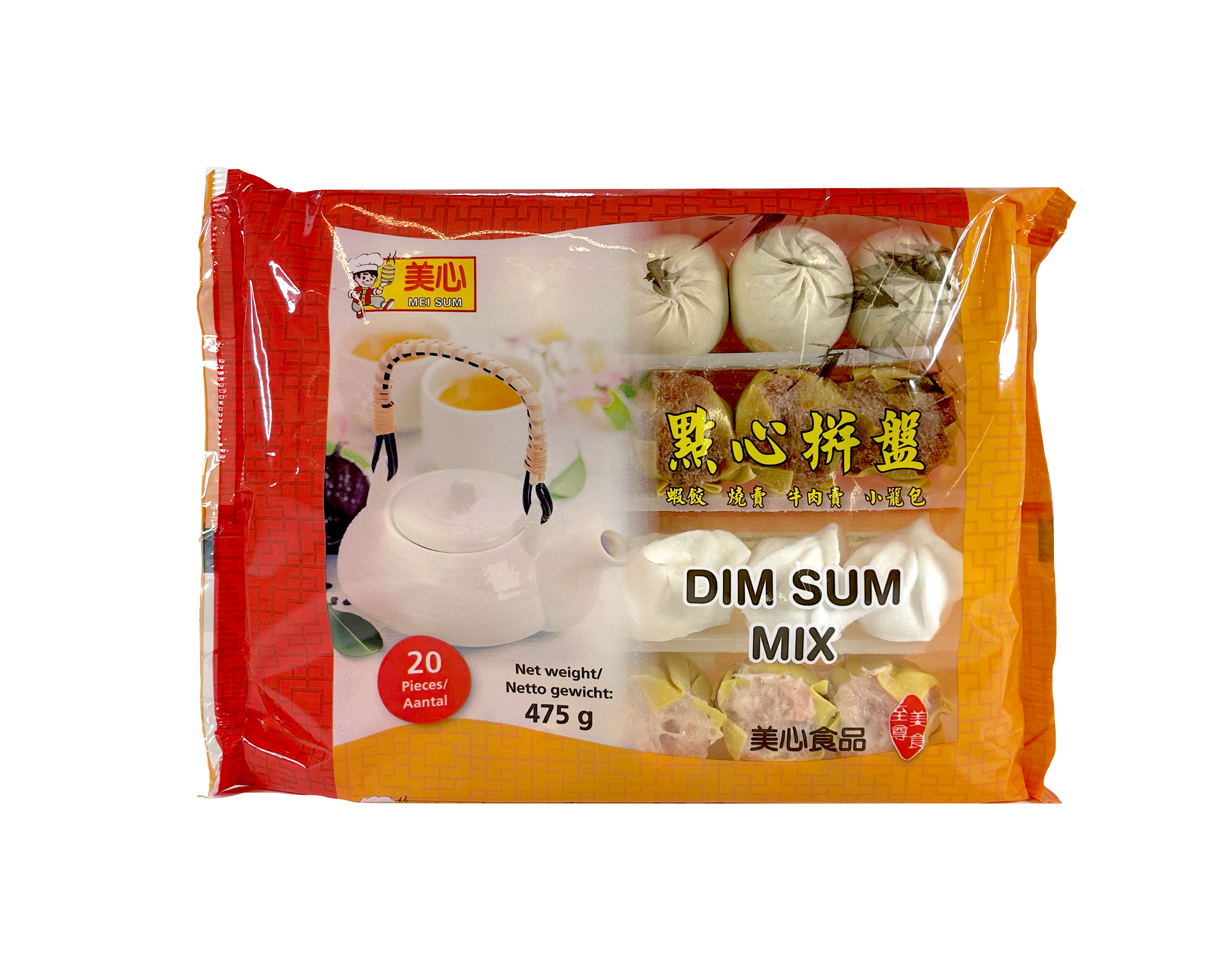 Dim Sum Mix 475g(20st) Mei Sum NL