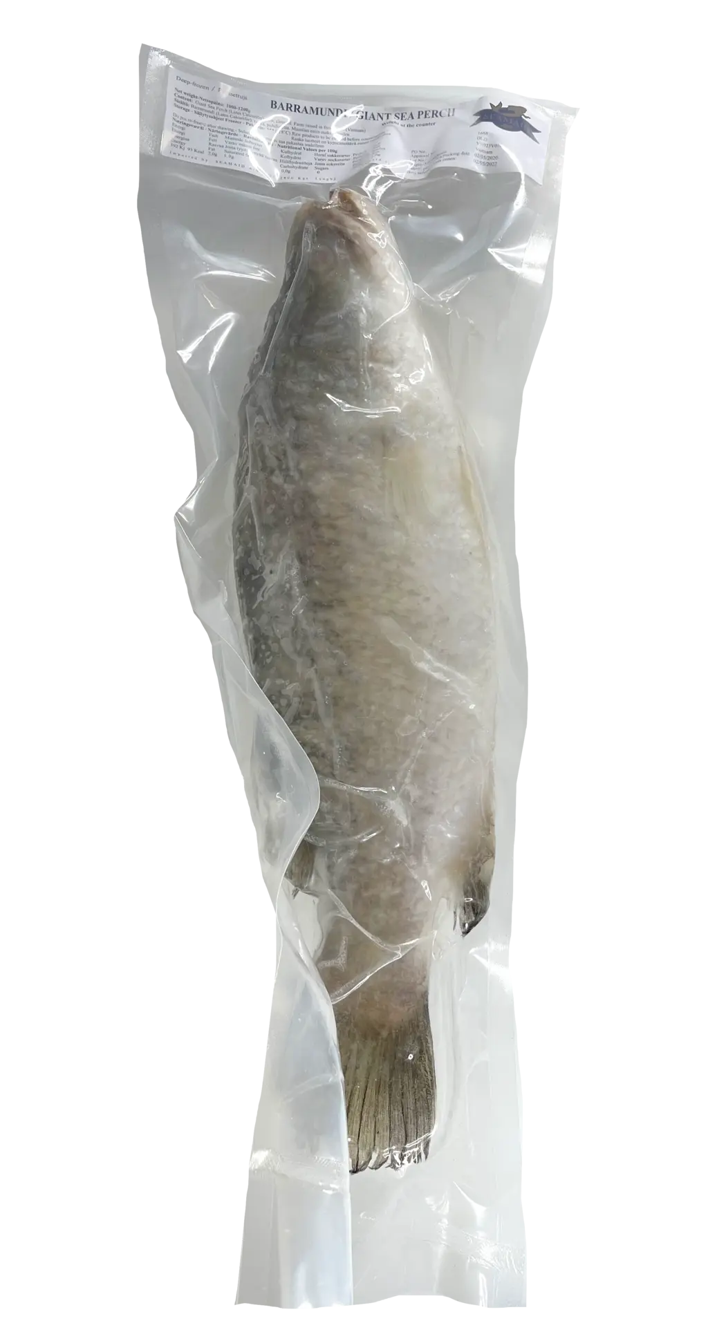 Fisk Giant Perch Frozen ca  800-1200g Vietnam