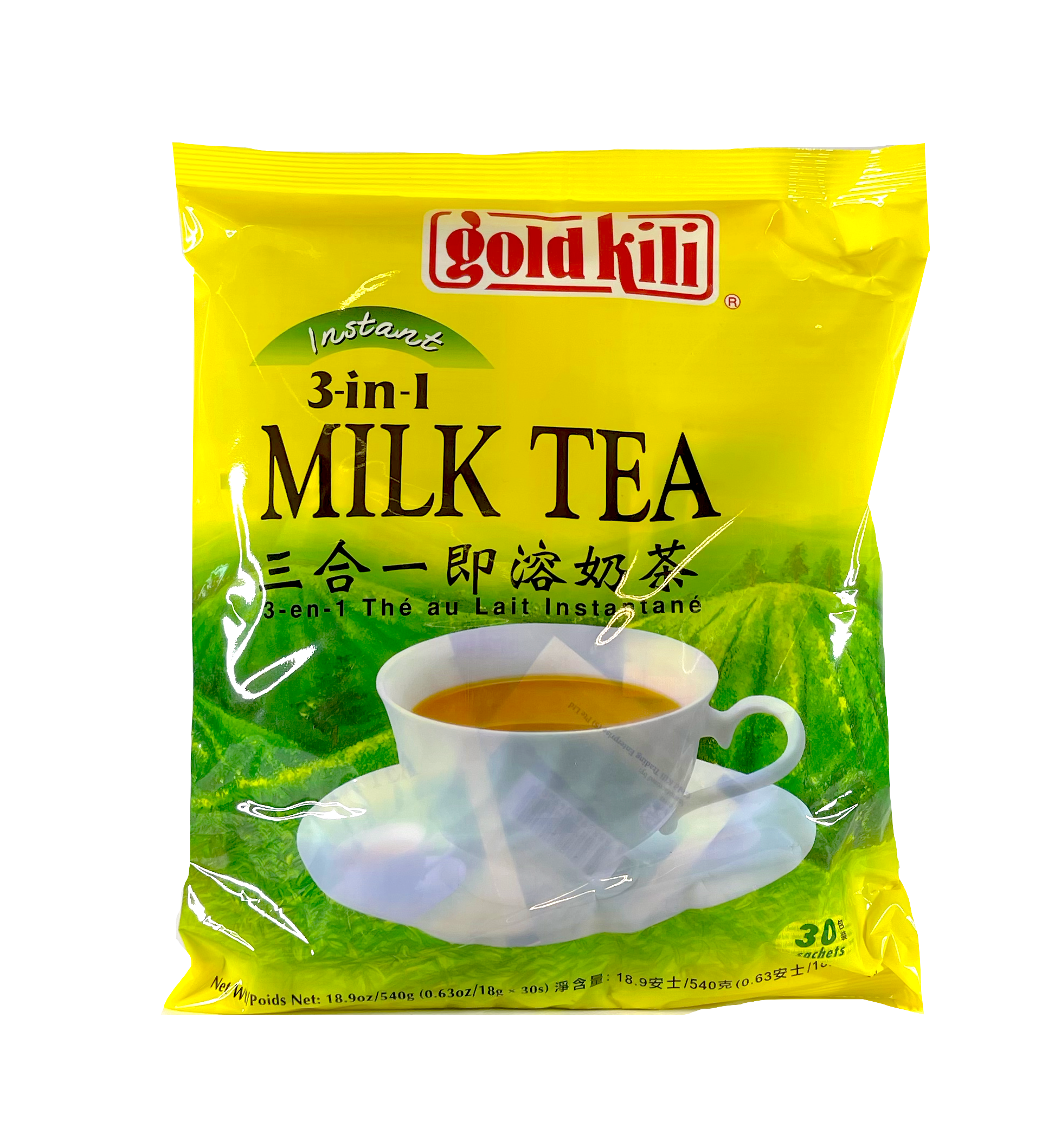 Instant Milk Tea 18gx30pcs Gold Kili Singapore