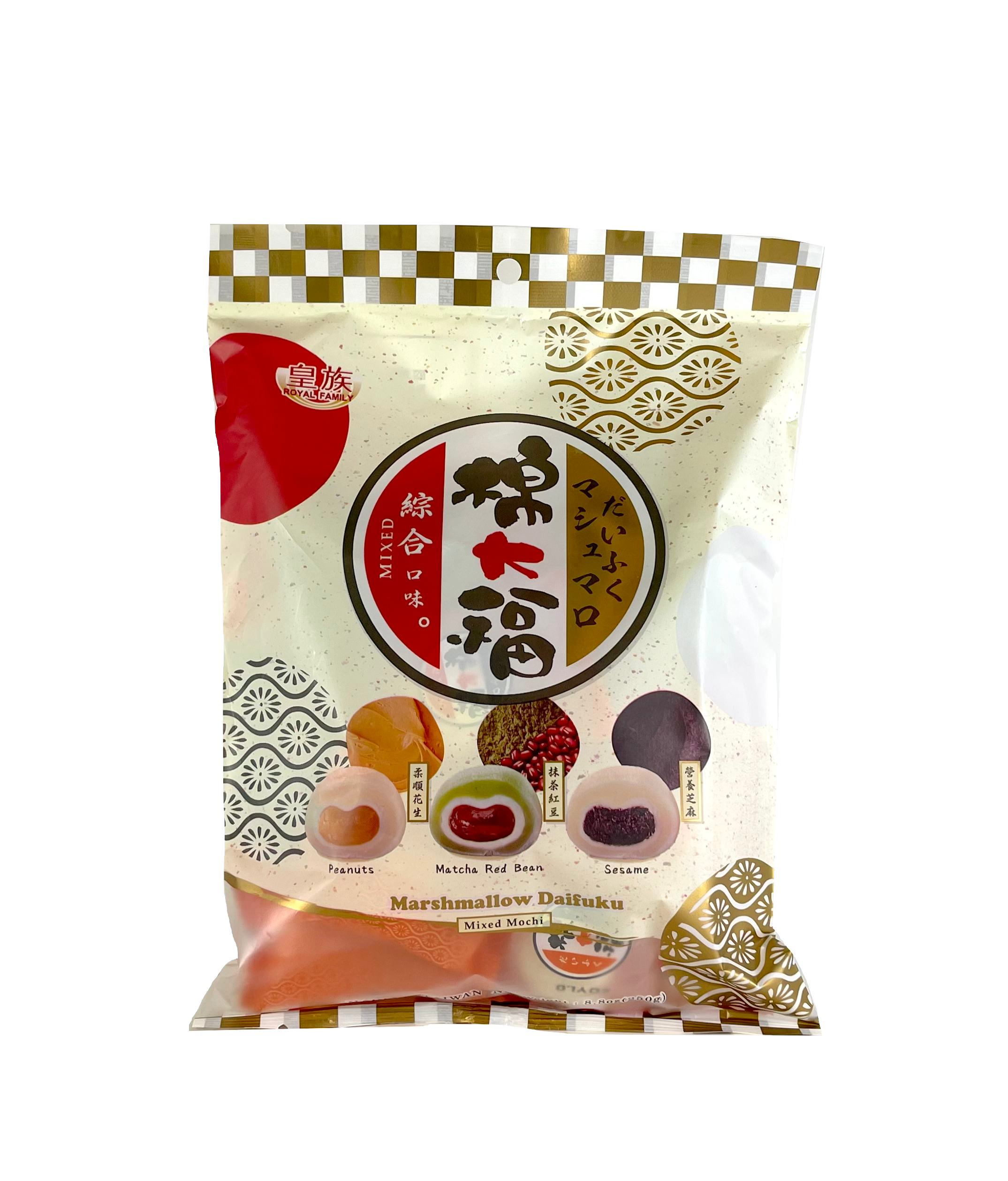 Marshmallow Daifuku Mochi Mix Smak 250g Royal Famliy Taiwan