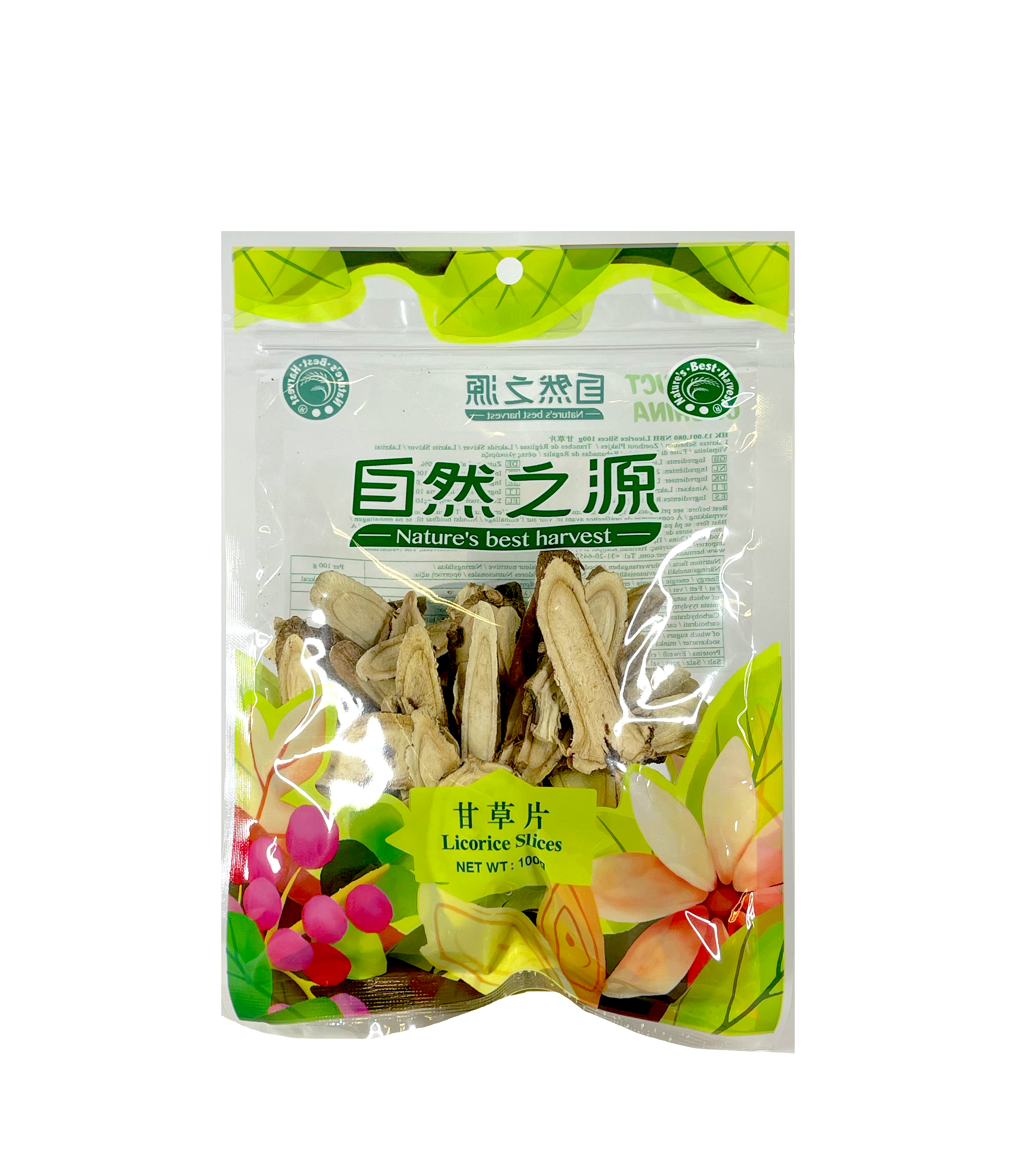 甘草片 100g 自然之源 中国