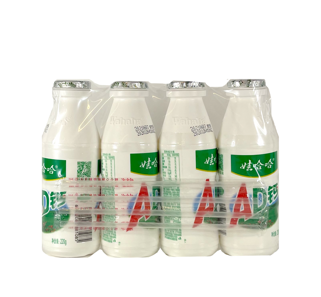 AD 钙奶 220gx4瓶/组 娃哈哈 中国