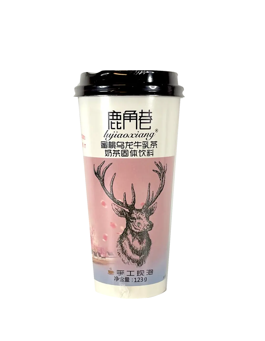 Snabb Mjölk Te Med Persika Och Oolong Te Smak 123g LJX Kina