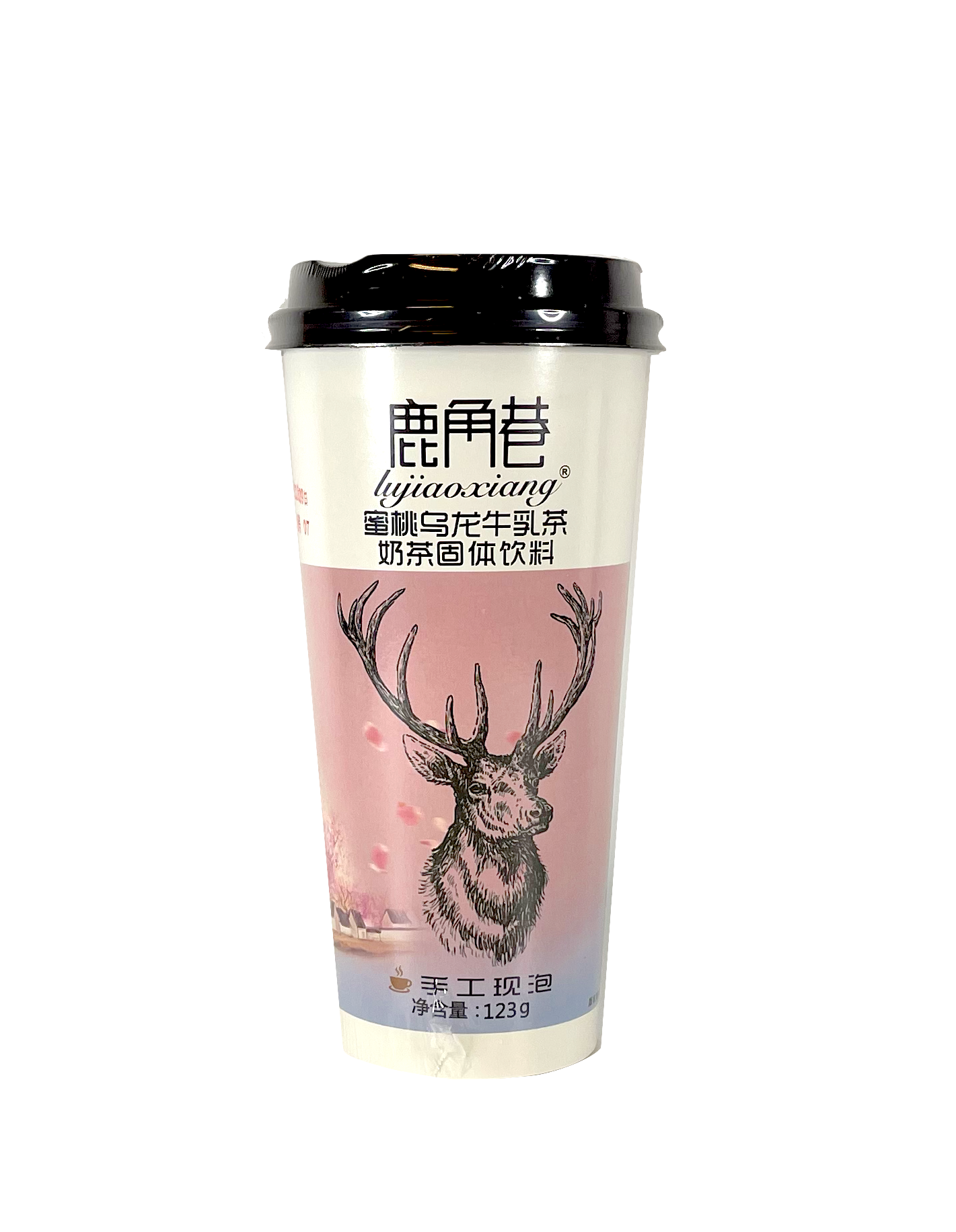 速溶奶茶 蜜桃乌龙牛乳茶 123g 鹿角巷 中国
