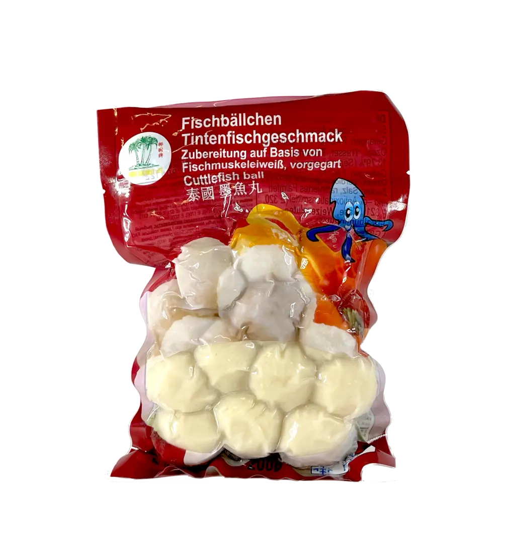 Bläckfisk Bollar Fryst 200g TCT Thailand