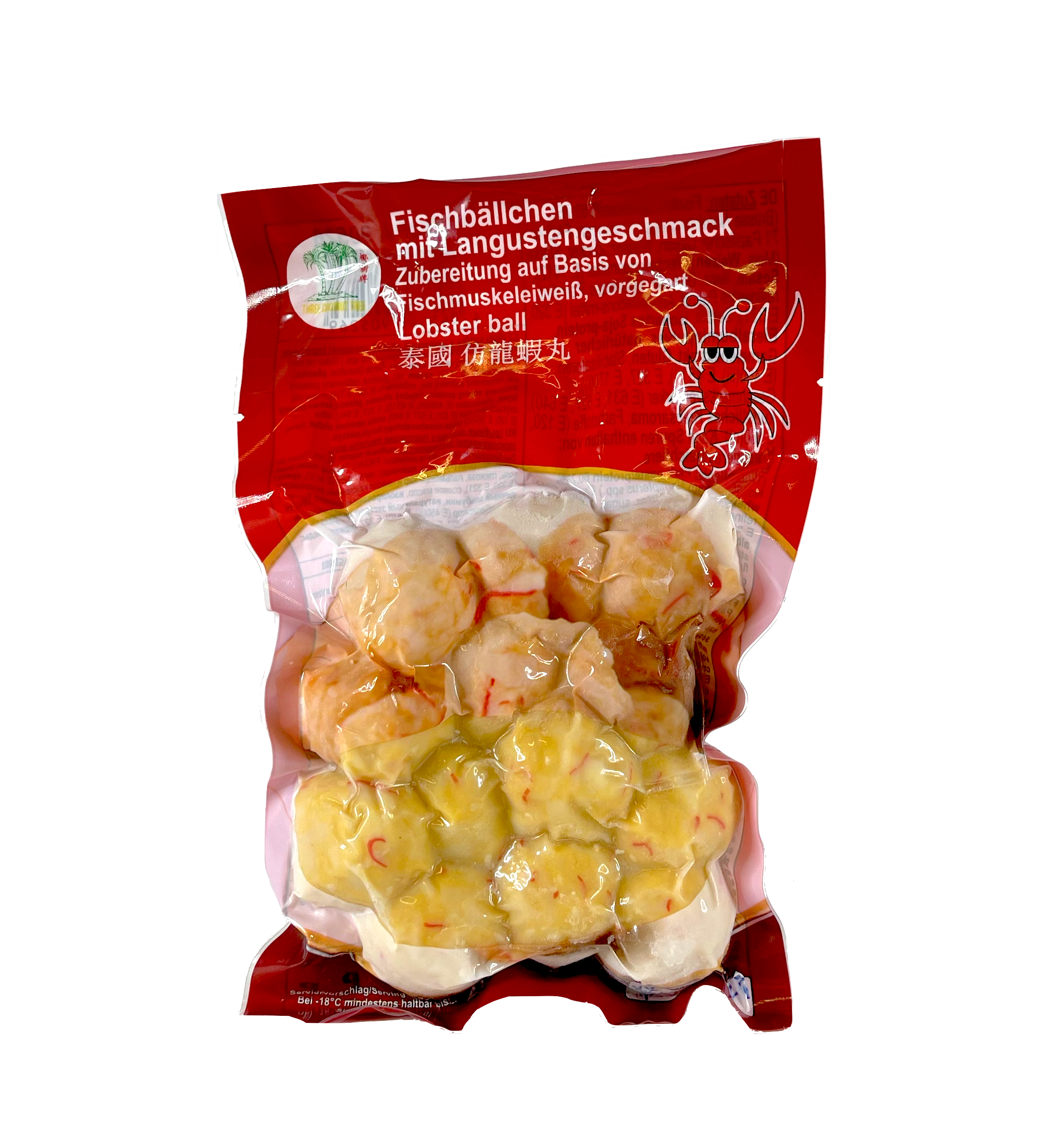 Fiskbollar Med Hummer Smak Fryst 200g TCT Thailand