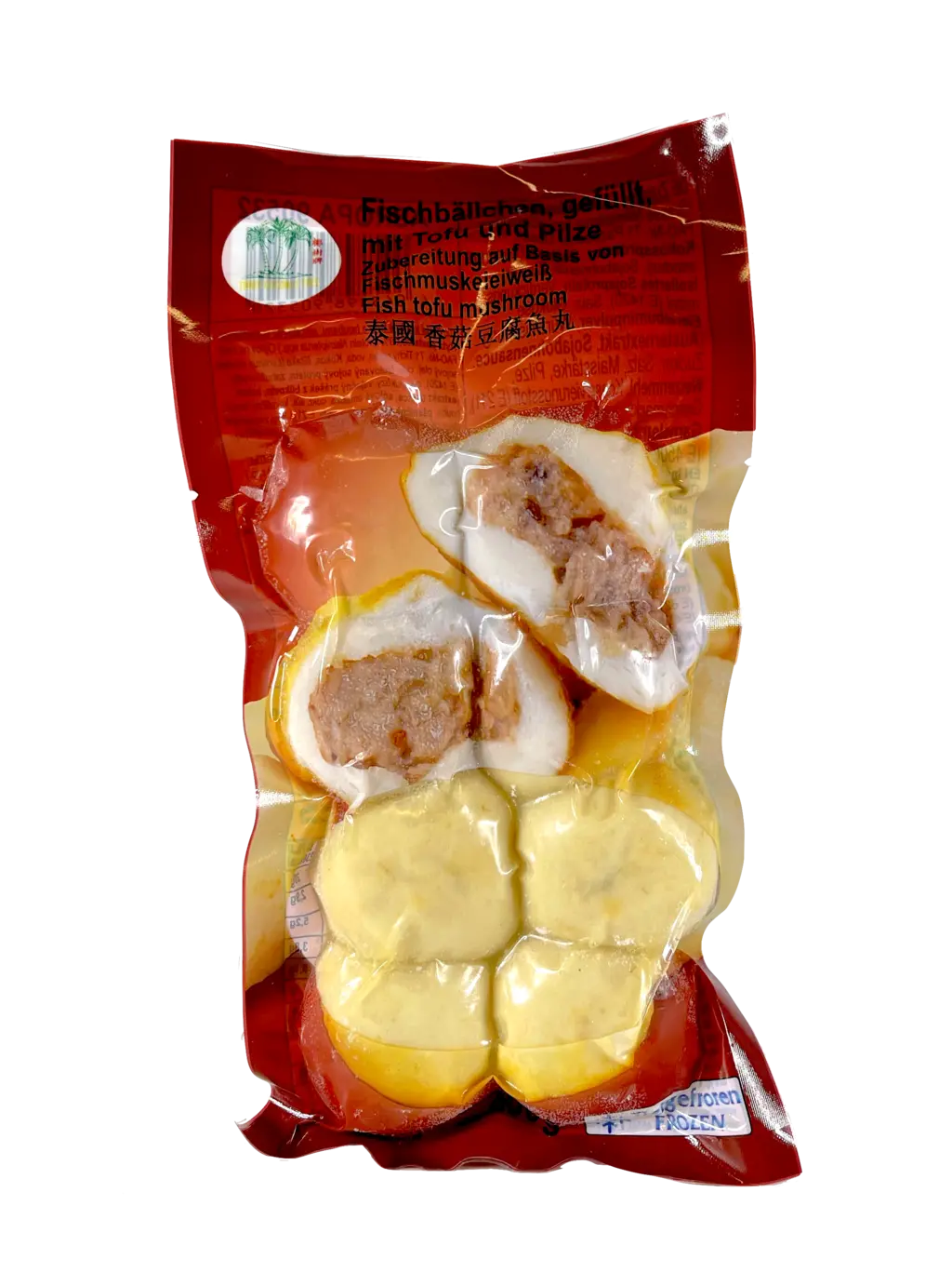 Fish/Tofu Bollar Med Svamp Fryst 200g TCT Thailand