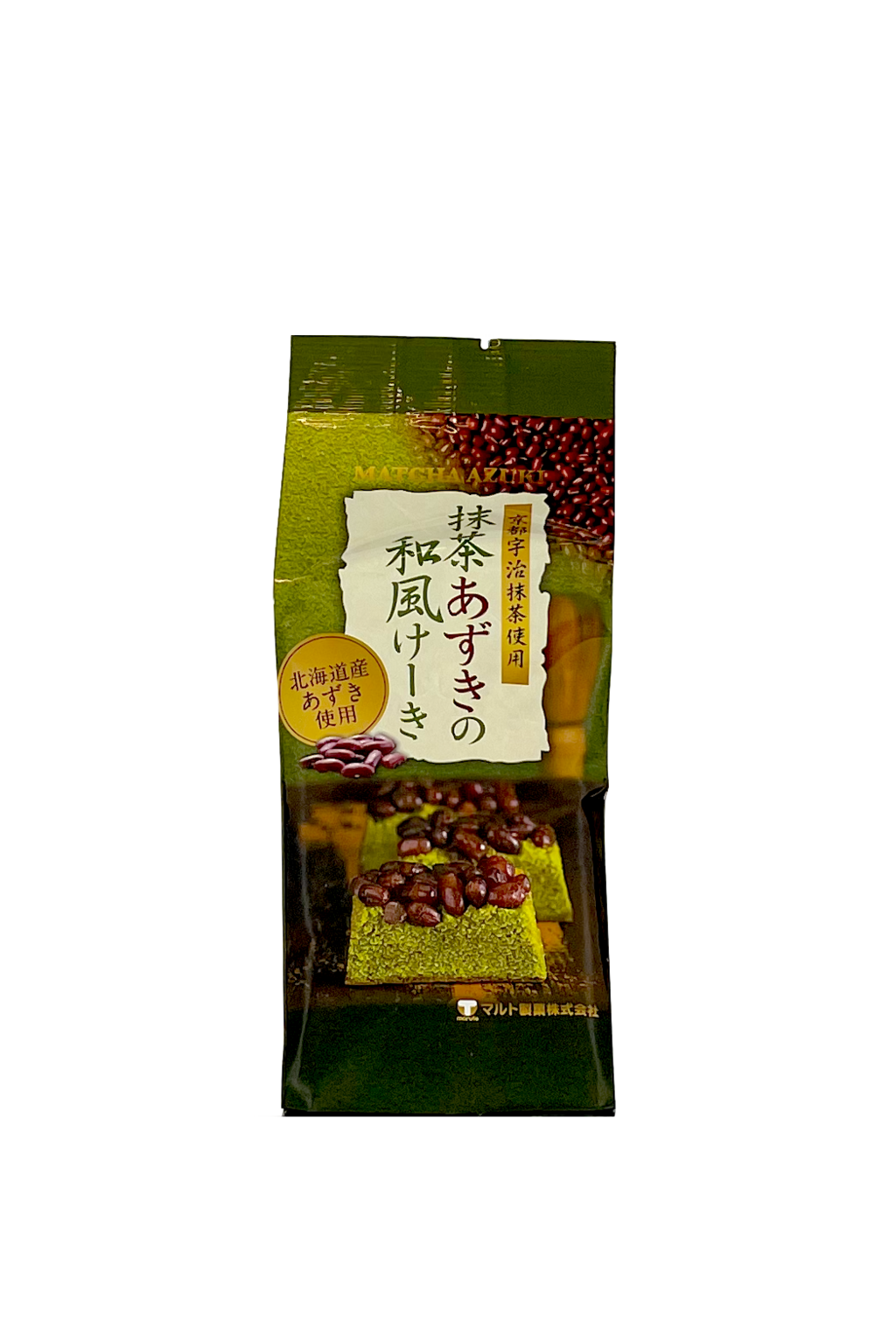 保质期: 2023.04.14 紅豆抹茶蛋糕 120g Maruto 日本