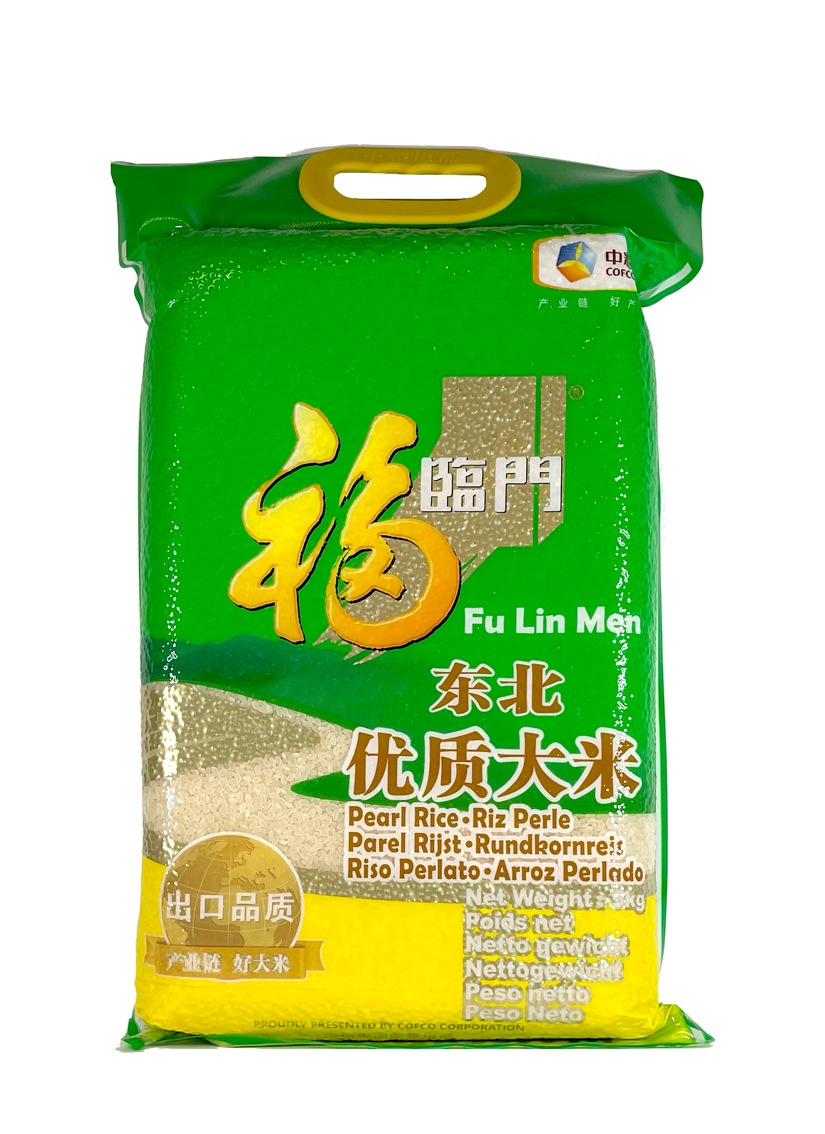 东北 圆粒米饭 5公斤 福临门 中国