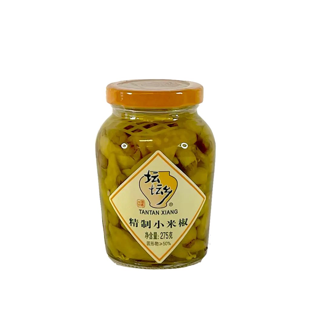 Picklad Gröna Chili / Xiao Mi Jiao 275g Tantanxiang Kina
