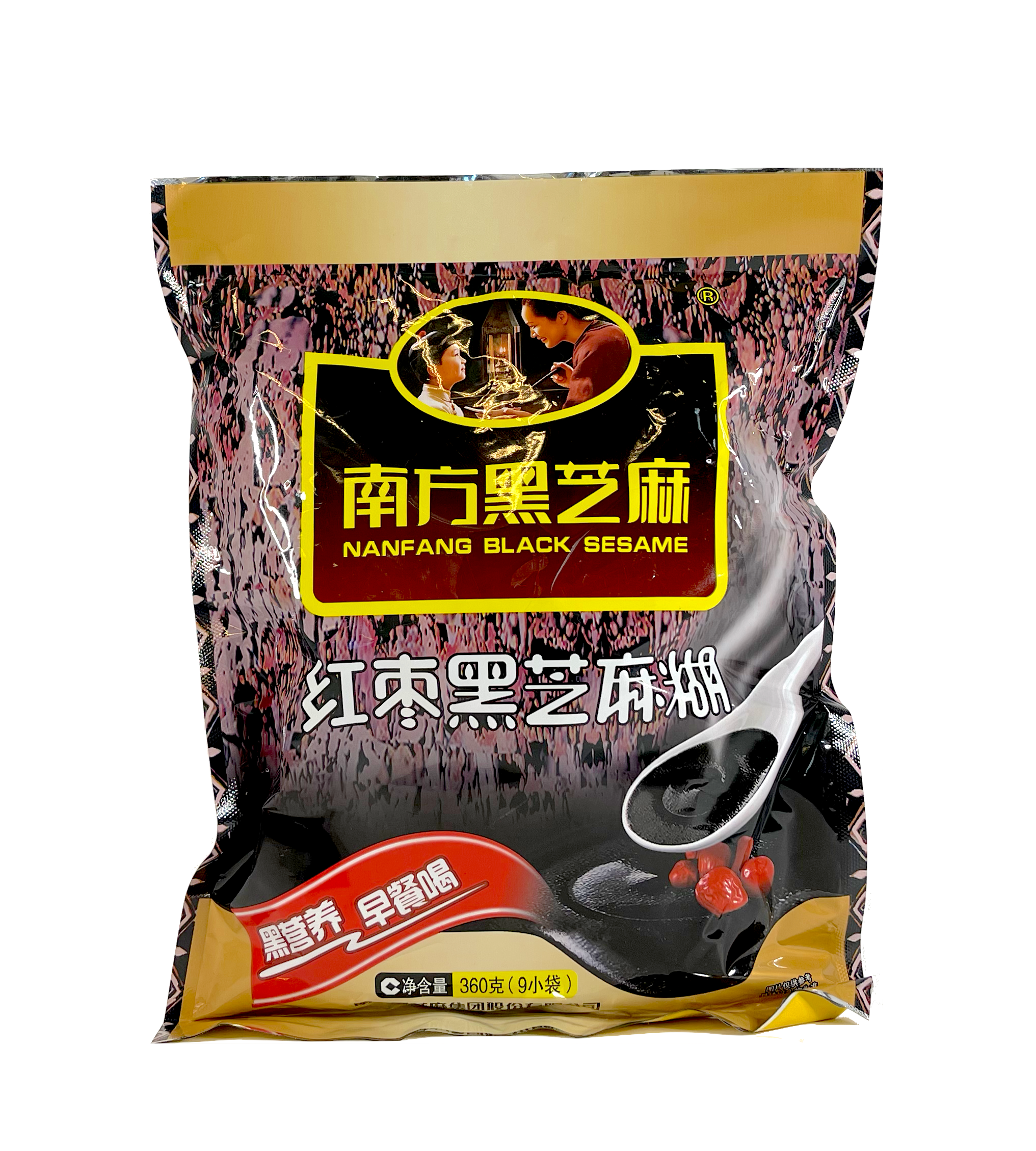 Instant Sesame Pasta With Jujube Flavour 360g Nan Fang China