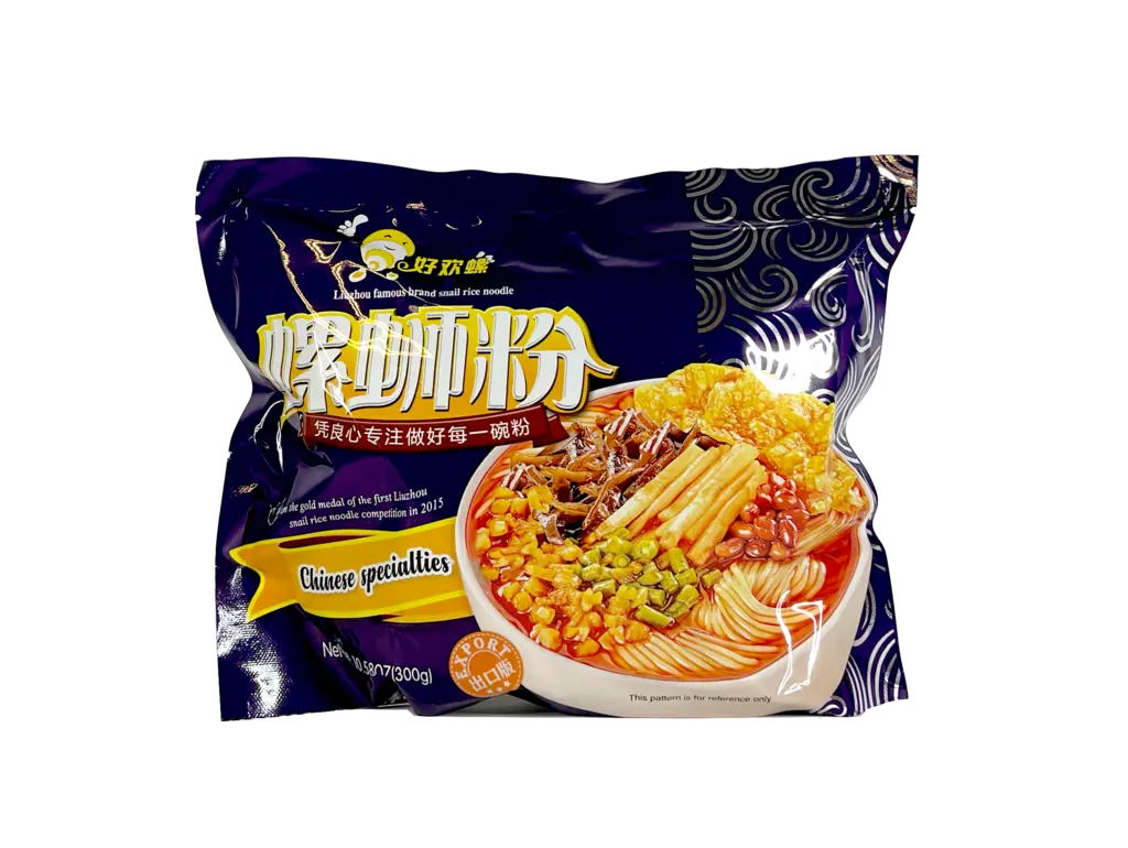 Snabbnudlar 300g Hao Huan Luo Kina