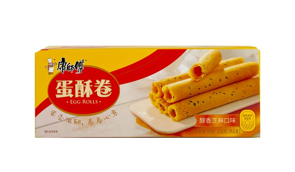 Äggrulle Med Sesam Smak 108g Kang Shi Fu Kina