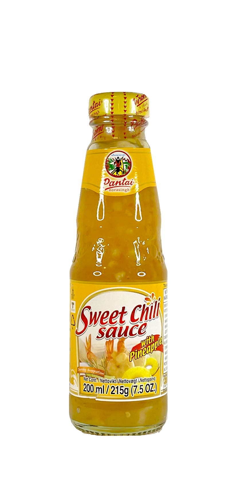 Sweet Chili Sås Med Ananas Smak 200ml Thailand