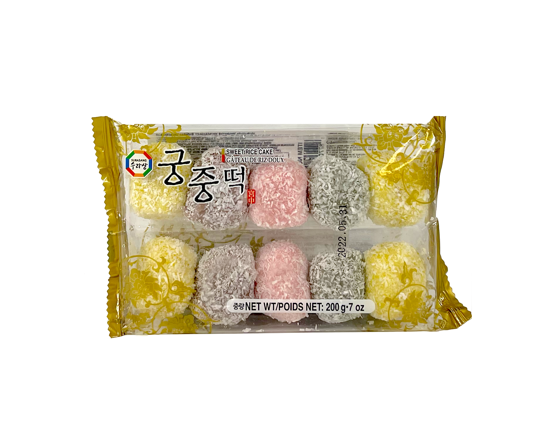 Rice Cakes Sweet Honhap Kyungdan Frozen 200g Surasang Korean