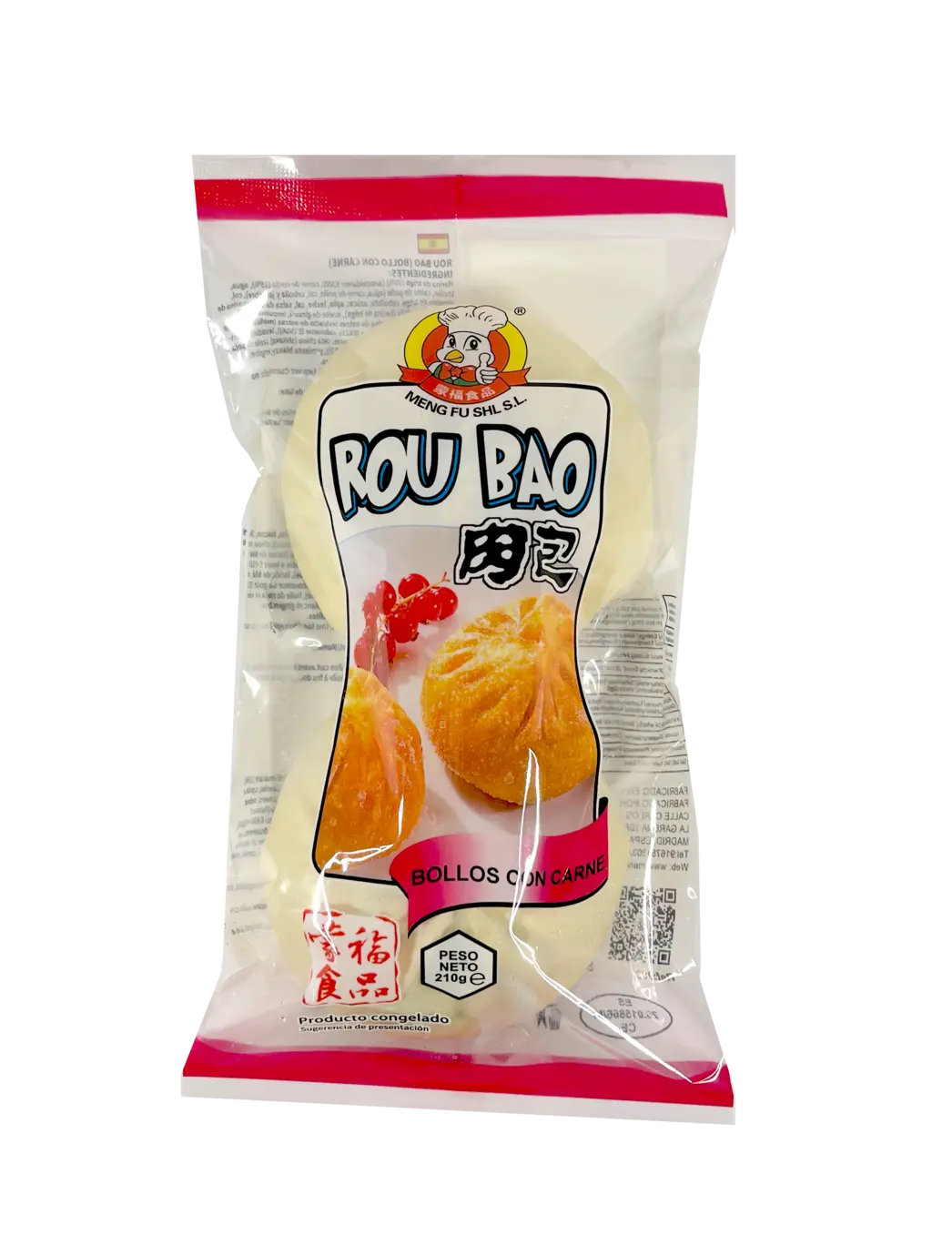 肉包子  冷冻 150g 蒙福 西班牙