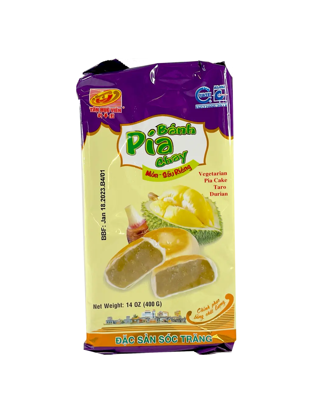 Kaka Taro/Durian Fryst 400g - TÁN HUÊ VIÊN Vietnam