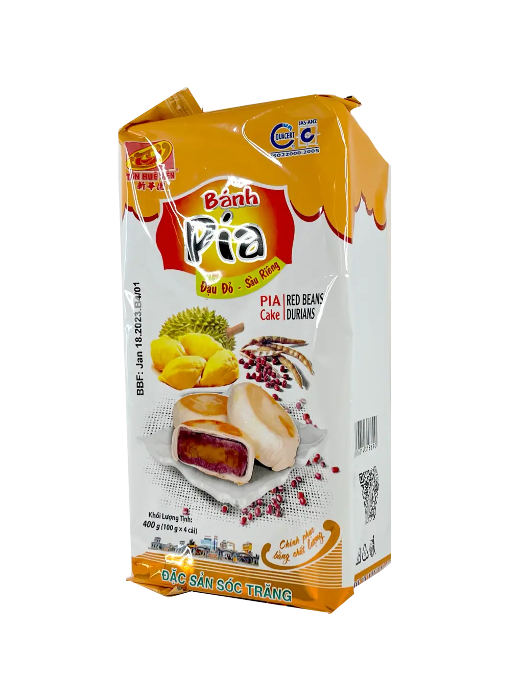 Kaka Rödbön/Durian Fryst 400g - TÁN HUÊ VIÊN Vietnam