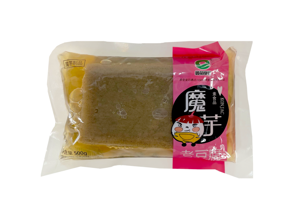 Konjac Tofu 500g Mo Yu Lao Dou Fu Xin Chun Kina