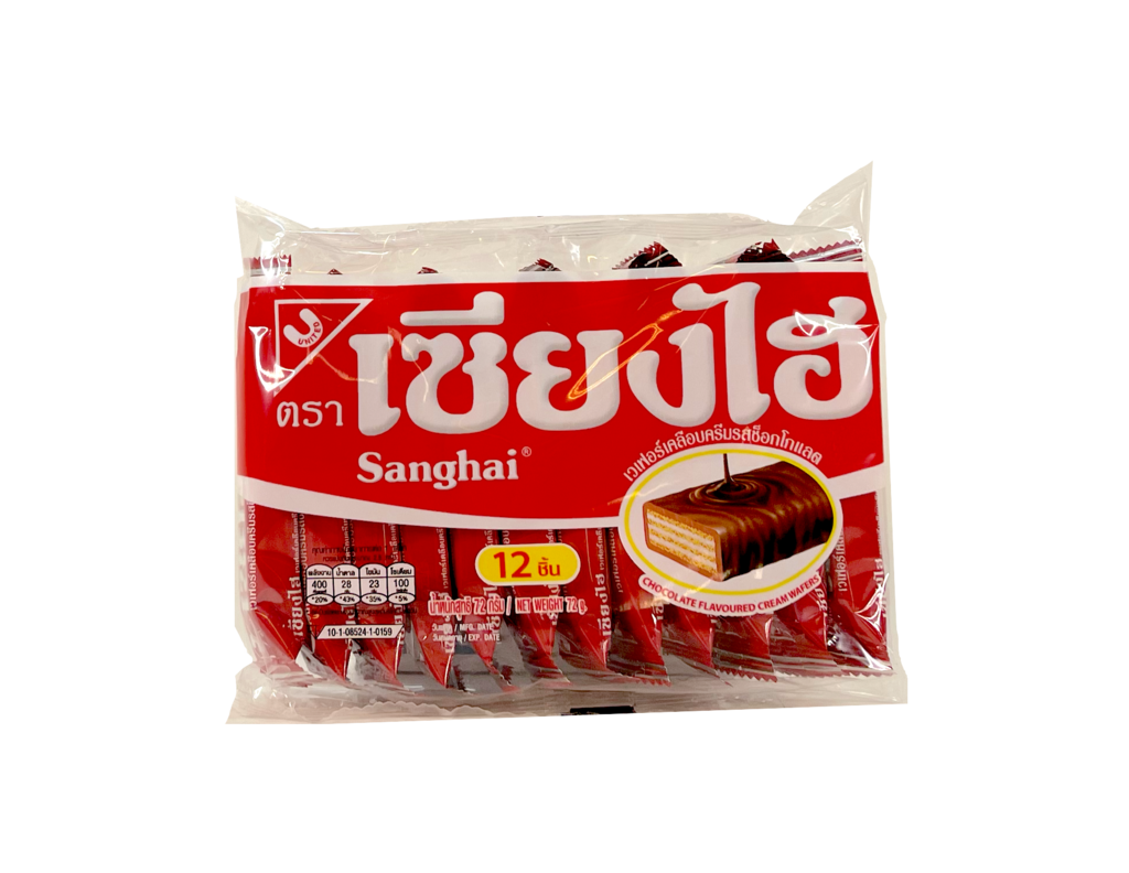 夹心饼 奶油/巧克力风味 72g Sanghai 泰国