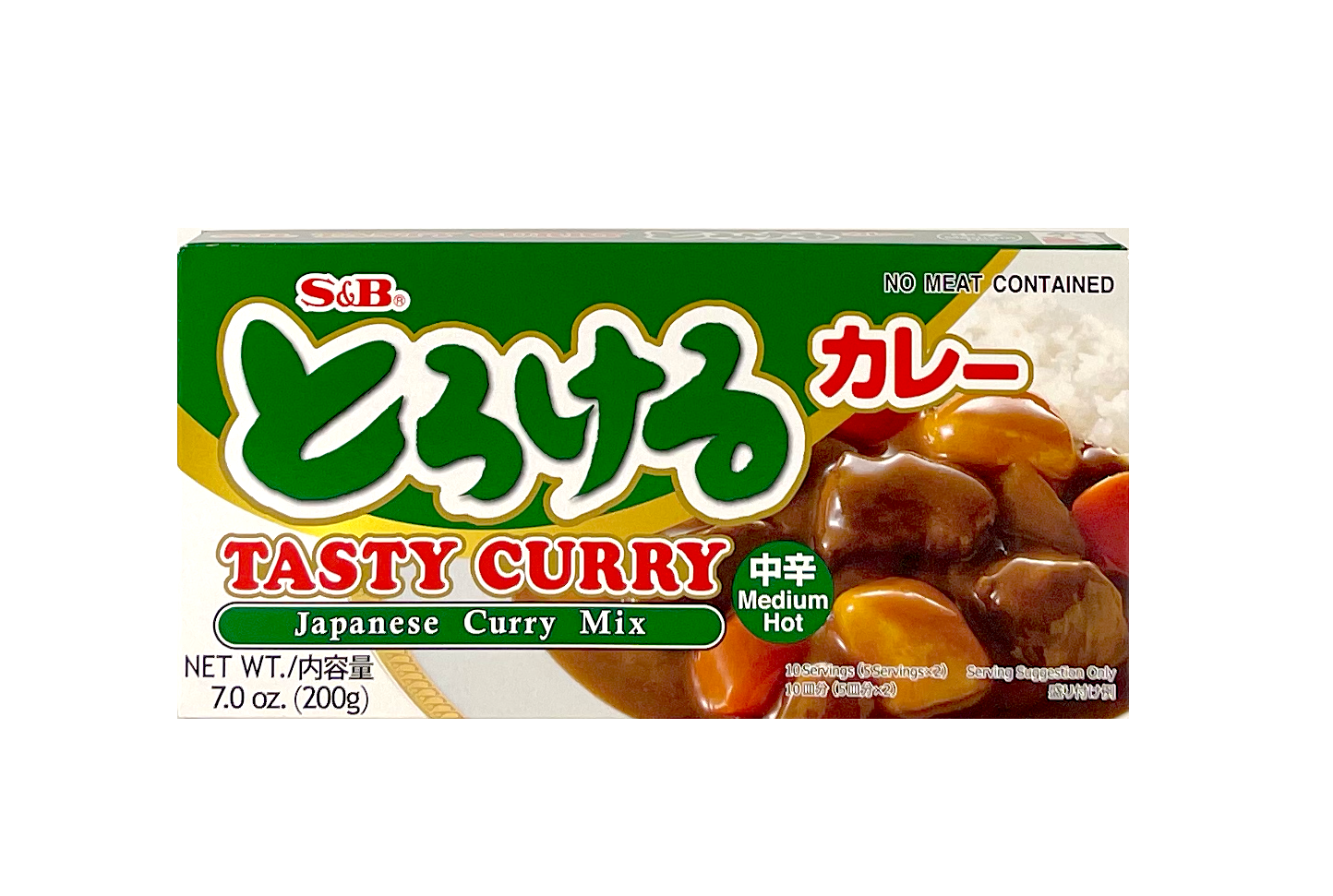 Torokeru Curry Medium Hot 200g S&B Japan