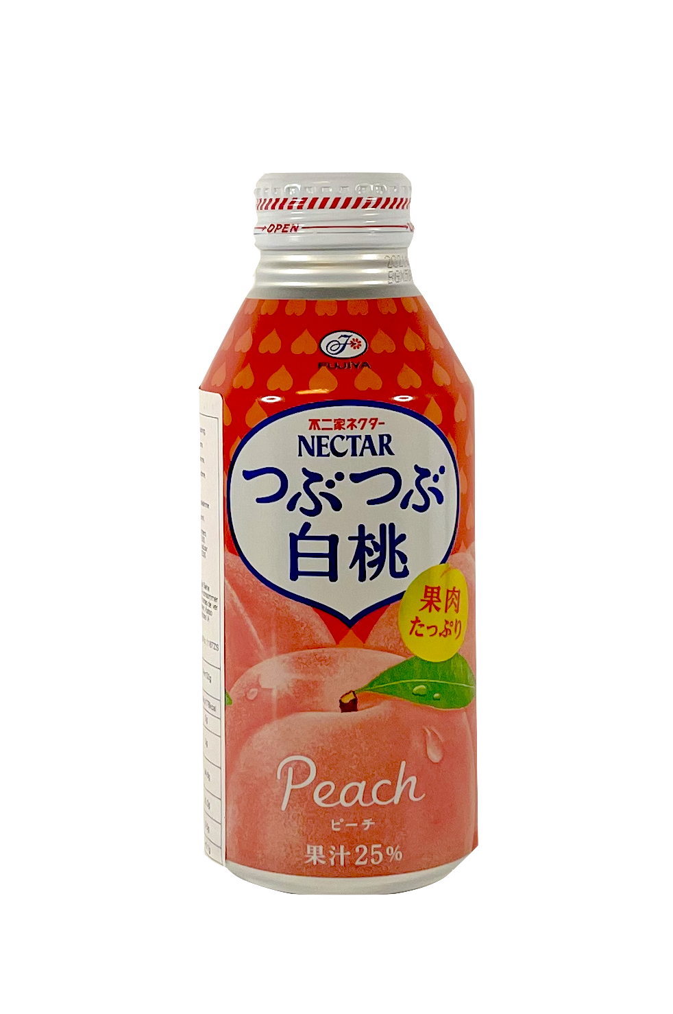 Drink Juice Tubutubu Peach 380ml Itouen Fujiya Japan