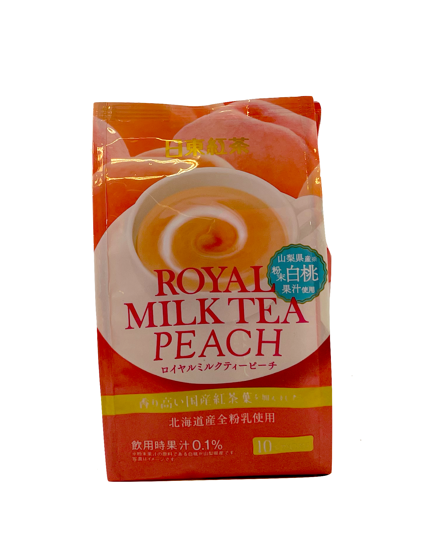 Snabb Royal Mjölk Te Med Persika Smak 140g Royal Nitto Japan