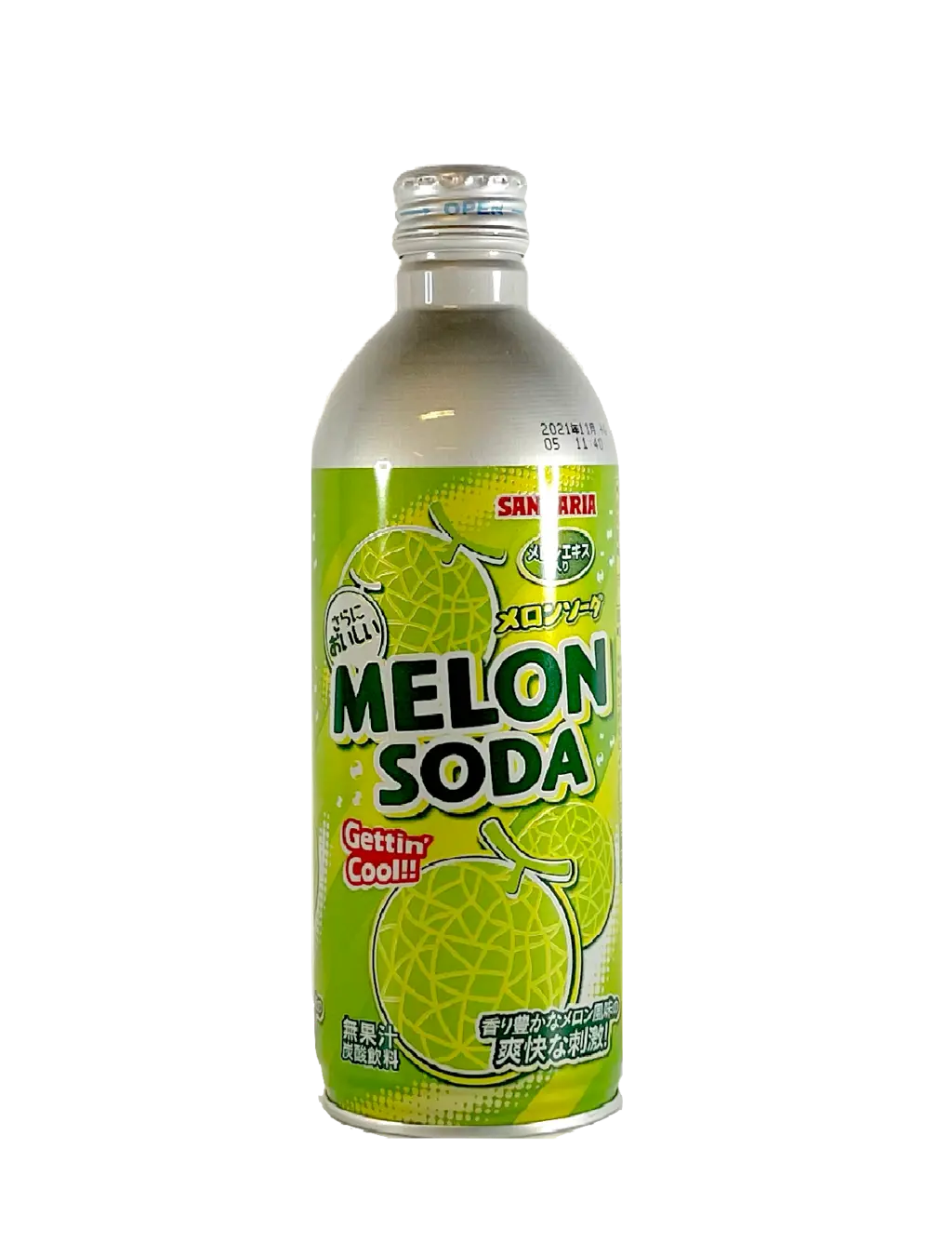 Dryck Soda Melon Smak 500ml Sangaria Japan