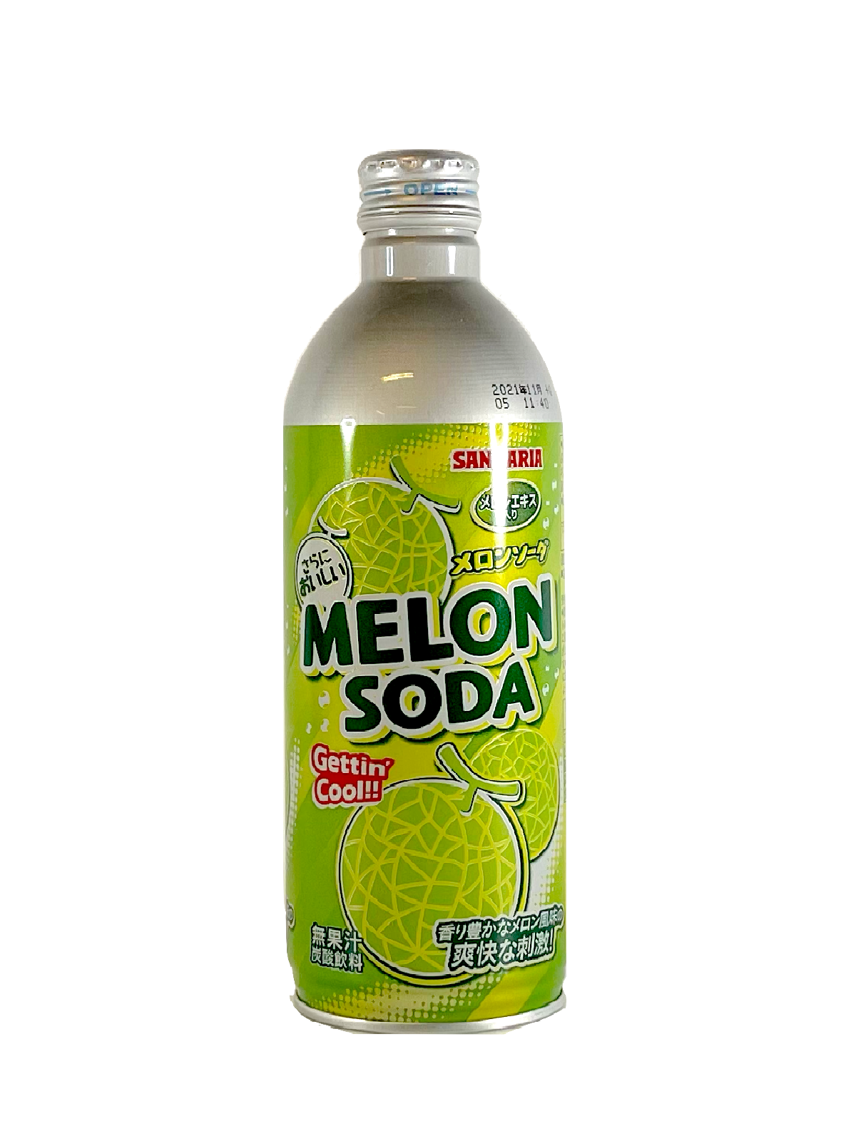 Dryck Soda Melon Smak 500ml Sangaria Japan