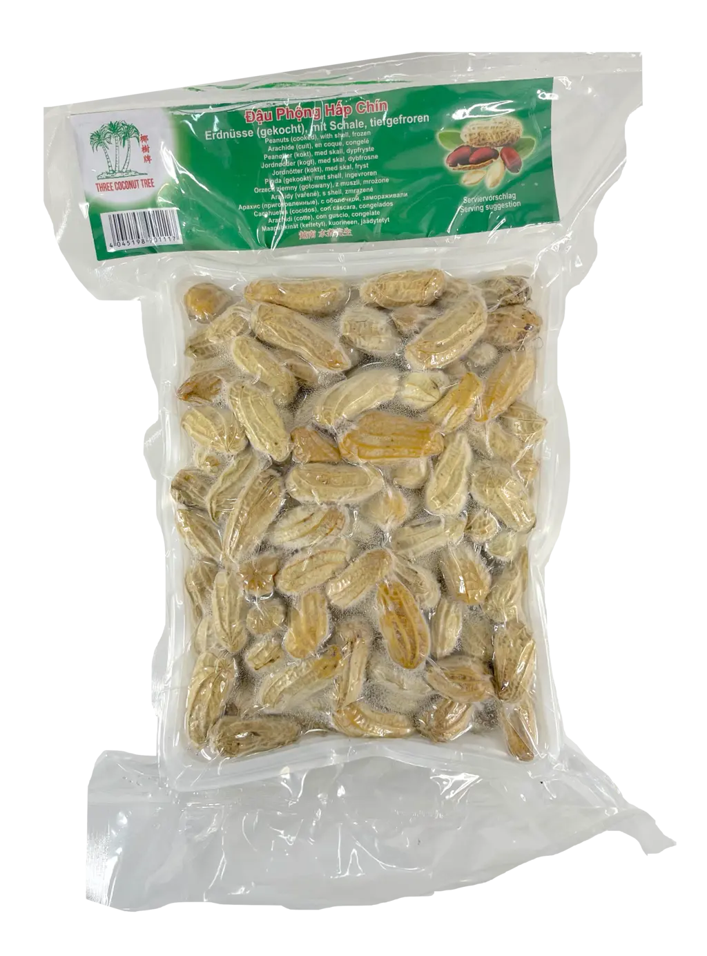 水煮花生 冷冻 500g TCT 越南